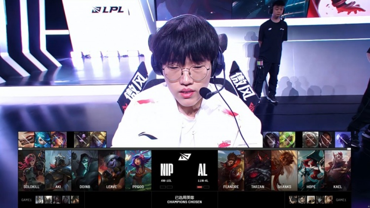 🎮上下Gap！Solokill掘墓铁锹无情双杀AL双子星 NIP扳回一城