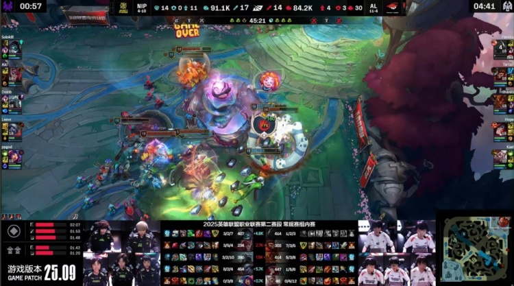 🎮上下Gap！Solokill掘墓铁锹无情双杀AL双子星 NIP扳回一城