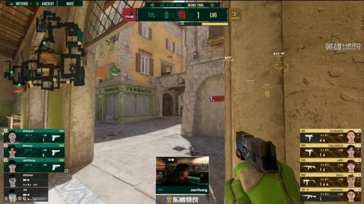🎮天禄小镇名不虚传！Jee发威大狙如有神助 Tyloo三加时赢图一