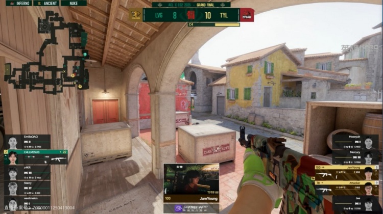 🎮天禄小镇名不虚传！Jee发威大狙如有神助 Tyloo三加时赢图一