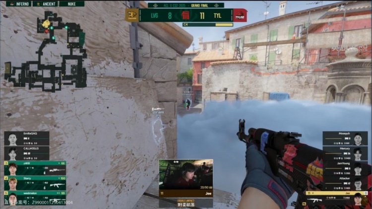 🎮天禄小镇名不虚传！Jee发威大狙如有神助 Tyloo三加时赢图一