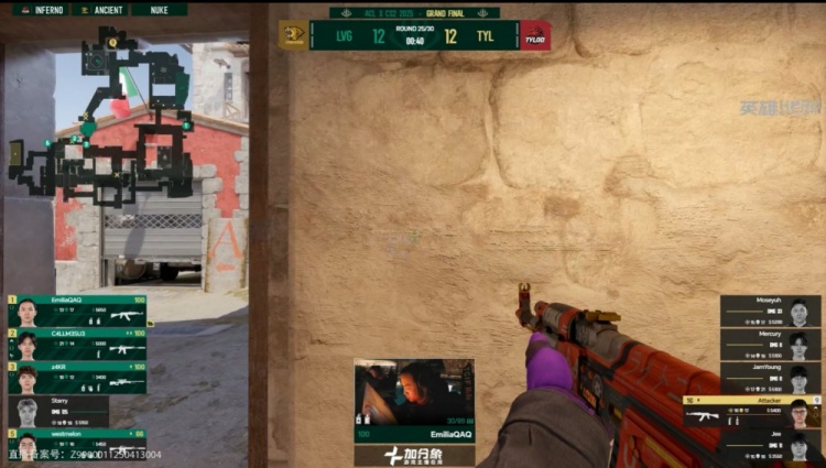 🎮天禄小镇名不虚传！Jee发威大狙如有神助 Tyloo三加时赢图一