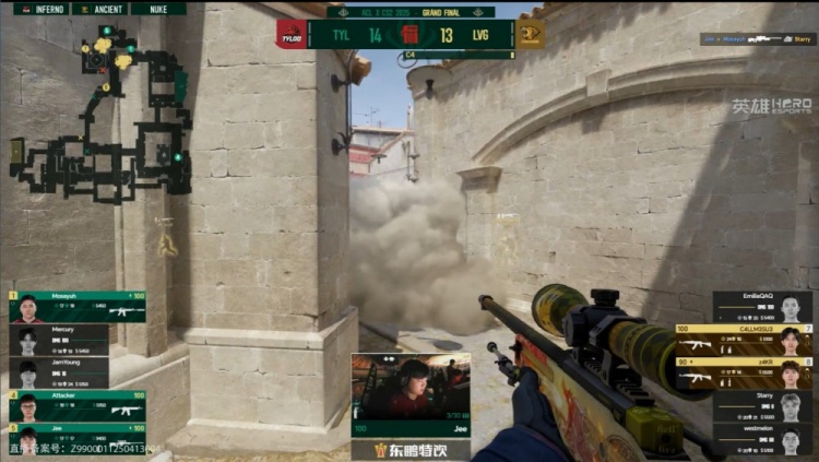 🎮天禄小镇名不虚传！Jee发威大狙如有神助 Tyloo三加时赢图一