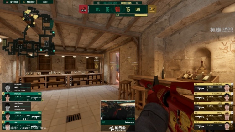 🎮天禄小镇名不虚传！Jee发威大狙如有神助 Tyloo三加时赢图一