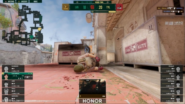 🎮天禄小镇名不虚传！Jee发威大狙如有神助 Tyloo三加时赢图一