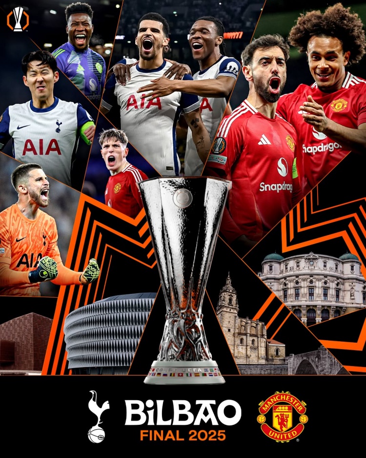 大战在即！欧联杯官方发布决赛海报：终极决战在此一举 🏆