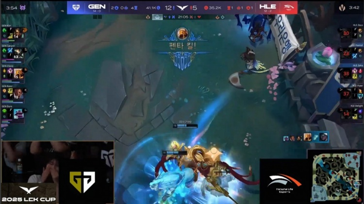 🎮戳出火星子了！Chovy沙皇狂轰五杀 Zeus难挽狂澜 GEN先下一城