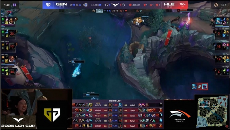 🎮戳出火星子了！Chovy沙皇狂轰五杀 Zeus难挽狂澜 GEN先下一城