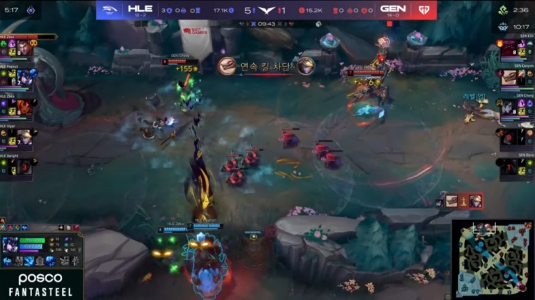 🎮Zeus杰斯苍穹之跃一锤二 Viper勇猛Ez伤害爆表 HLE扳回一城