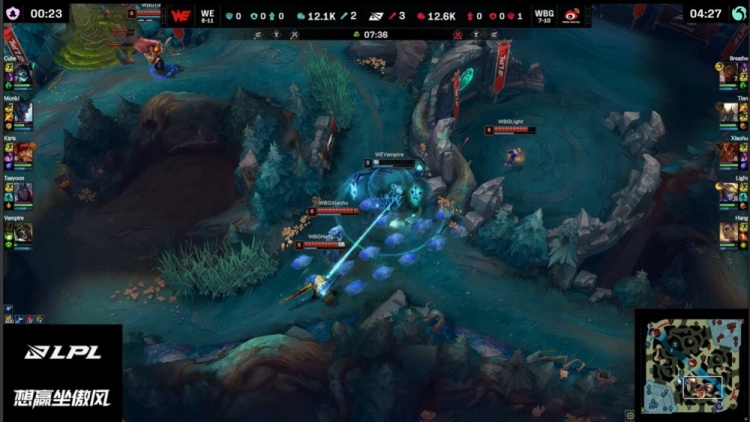 🎮简直在胡闹！Karis安妮火烧xiaohu 小天节奏炸裂 WE先下一城