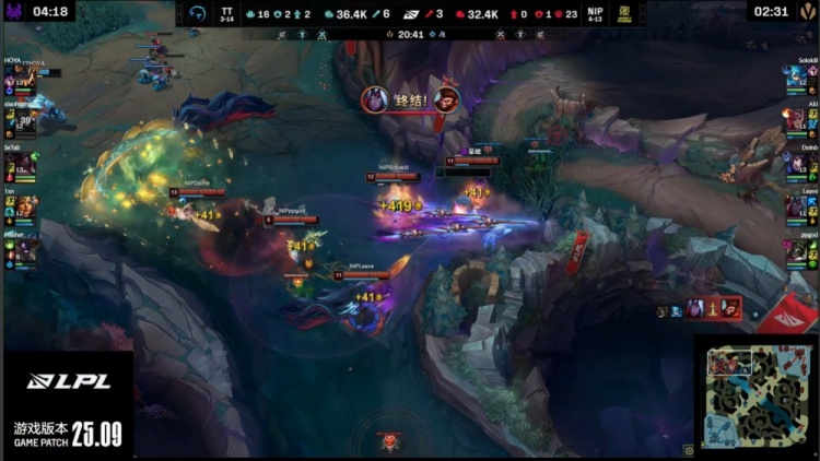🎮约德尔烈焰炙烤！Hoya兰博+1xn飞轮转转双双四杀 TT先下一城