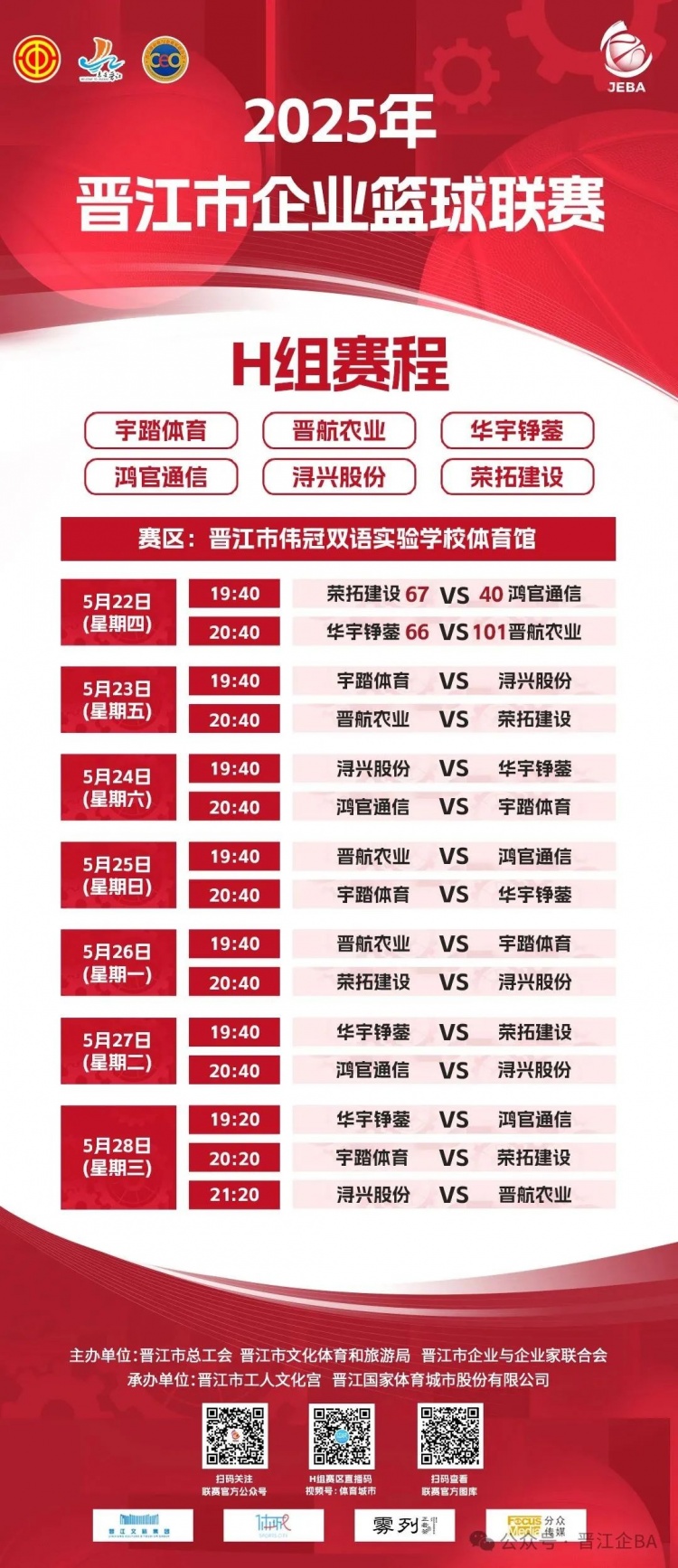 晋江企BA 林泽鹏48分 泉职大开门红 晋航三少78分 “浔兴”首秀！
