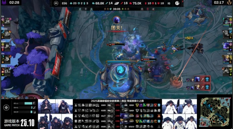 🎮GALA关了吧没意思！开挂Ez精准弹幕三杀兜底 iG逆转拿赛点