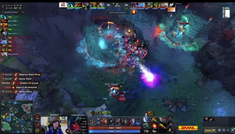 🎮梦幻联赛：截杀游龙帕克失败 YB顽强拖后未能逆袭 1-1Nigma