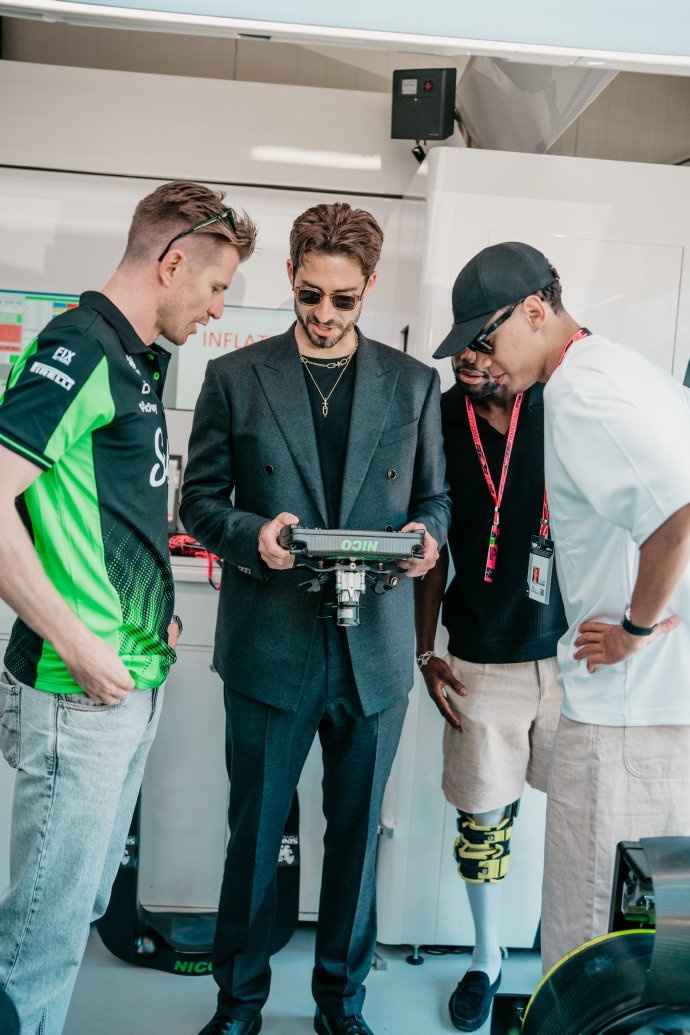F1碰上足球⚽🏎️穆西亚拉、戴维斯、特拉普造访索伯车队