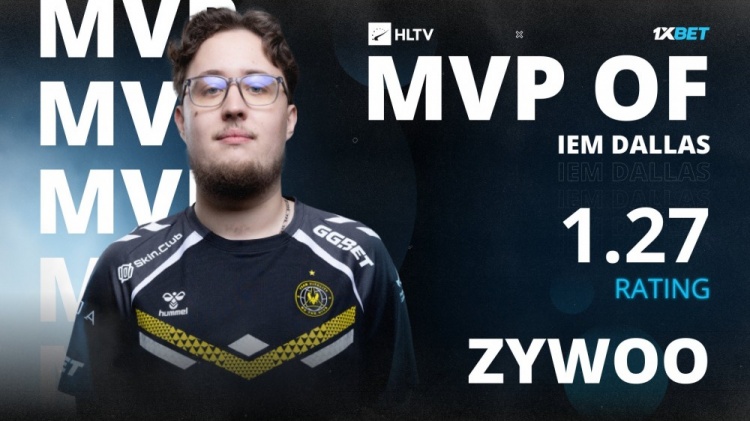 🎮30连胜！Zywoo统治级表现 小蜜蜂横扫MOUZ勇夺IEM达拉斯冠军