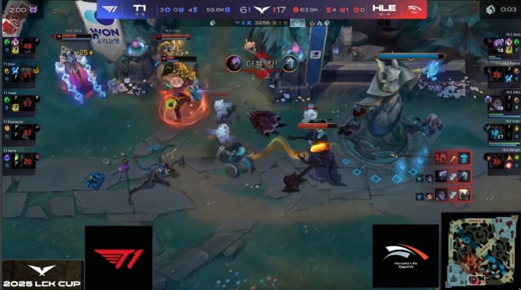 🎮Viper好棒！滑板鞋重矛穿刺 小吕布+Faker伤害全无 HLE赢首局