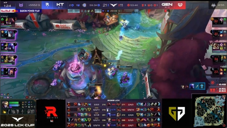 🎮Cuzz巨魔掌强权 Ruler卡莎3杀不解渴 Bdd掌控雷电 KT扳回一城