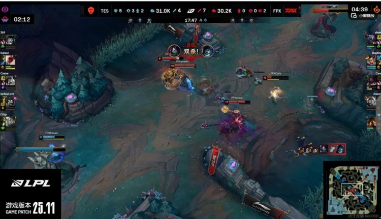 护理有什么用？ Kanavi盲人和尚+ Crisp Luo Team Battle如火如荼 TES平等得分