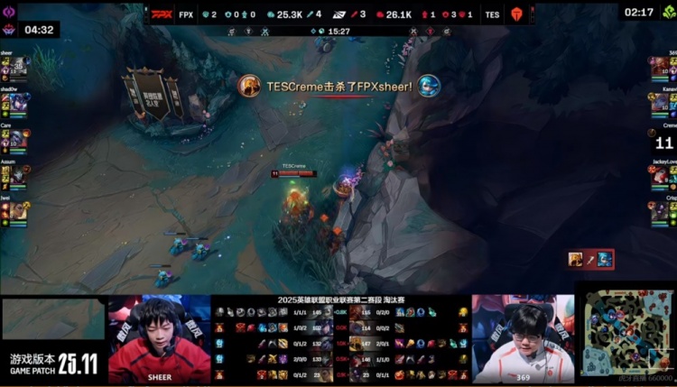 🎮沙一把赢了！Kanavi波比+Crisp牛头完美开团和保护 TES拿赛点
