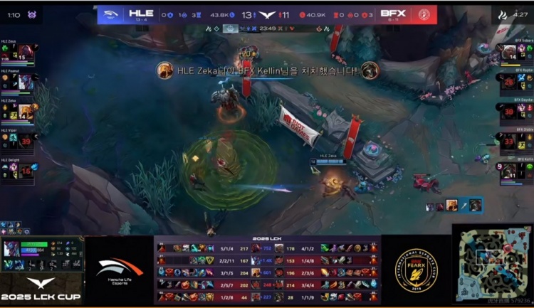 🎮Viper卢锡安敢打敢死 Peanut巨魔Zeus塞恩如鱼得水HLE赢首局