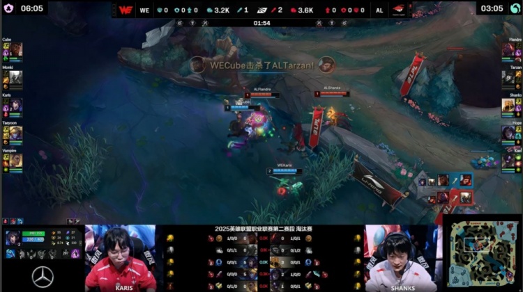 🎮还手了但没用！Karis妖狐四杀难C 积分王杰卡莎屠戮 AL拿赛点