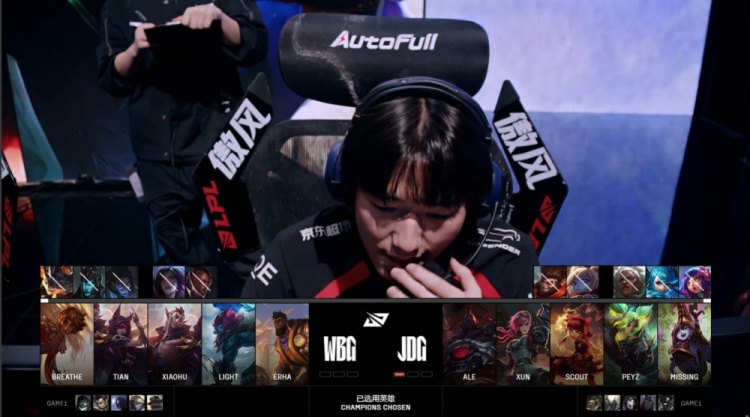 🎮最佳新秀！Erha洛盛大登场抬飞Peyz六神泽丽 WBG鏖战扳回一城