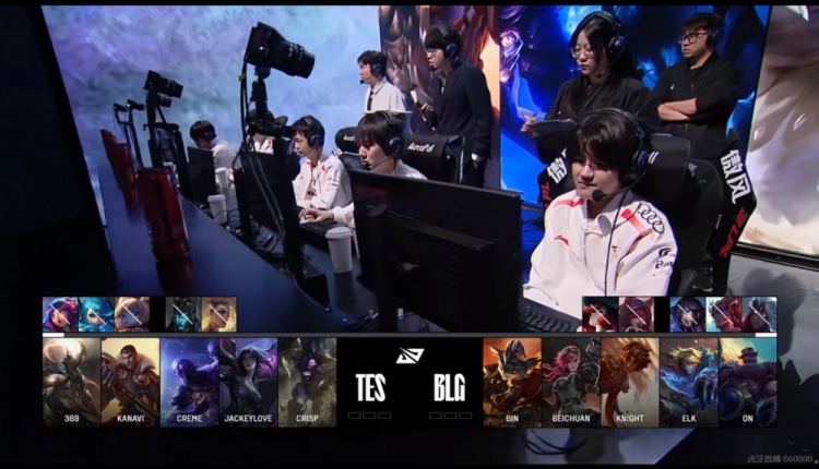 🎮先碾一局！Creme瑞兹隐身 Bin兰博大火完爆369杰斯 BLG赢首局