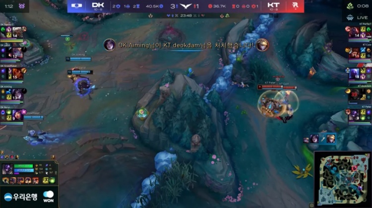 🎮卡莎亦有差距！Aiming肆意屠戮 许哥岩雀一抬二 DK先下一城
