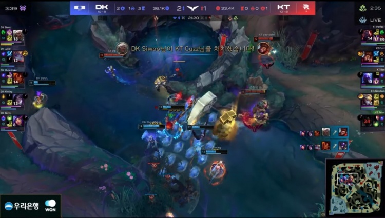 🎮卡莎亦有差距！Aiming肆意屠戮 许哥岩雀一抬二 DK先下一城
