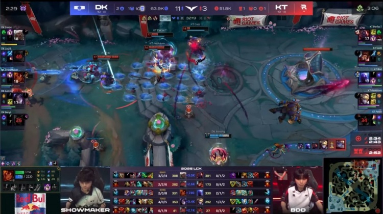 🎮卡莎亦有差距！Aiming肆意屠戮 许哥岩雀一抬二 DK先下一城