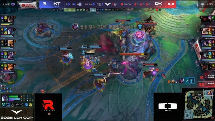 🎮Bdd三面具沙皇主宰战场 deokdam韦鲁斯一箭穿心 KT扳回一城