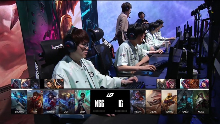 🎮在干嘛？上中野遭单杀iG全线溃败 小天神猴搅翻天 WBG赢首局