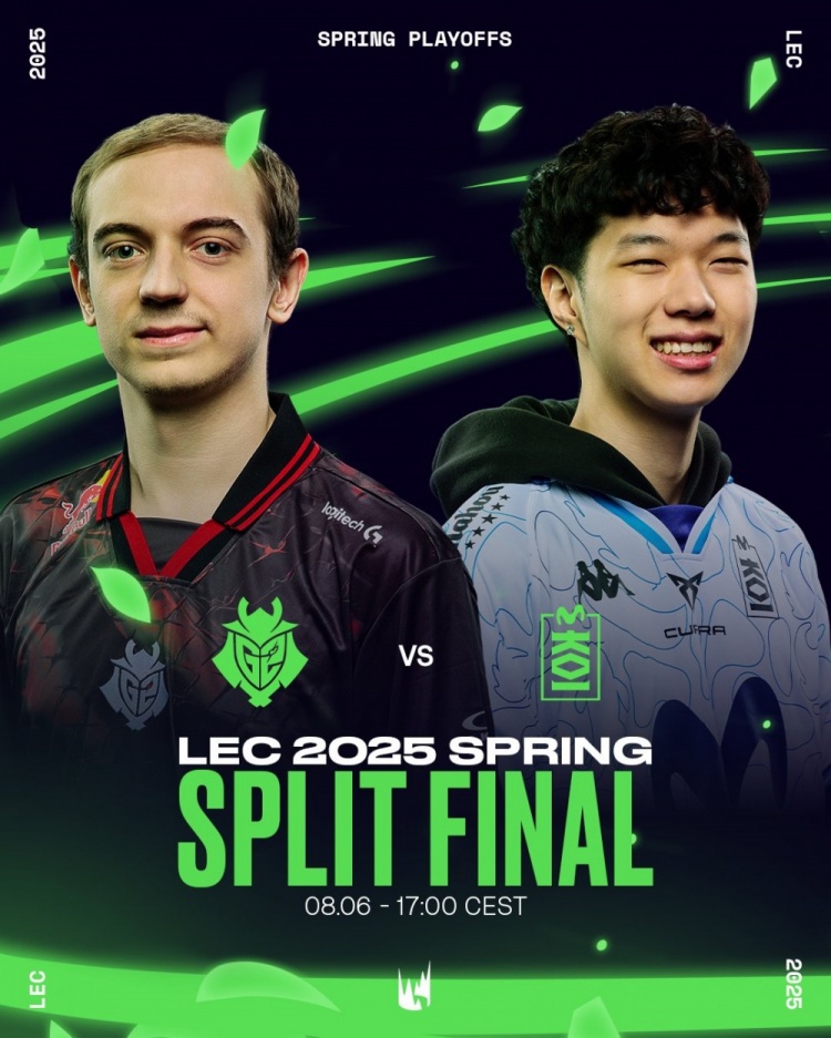 🎮Caps有心无力 Hans Sama遭完爆 KOI3-1G2勇夺LEC春季赛冠军