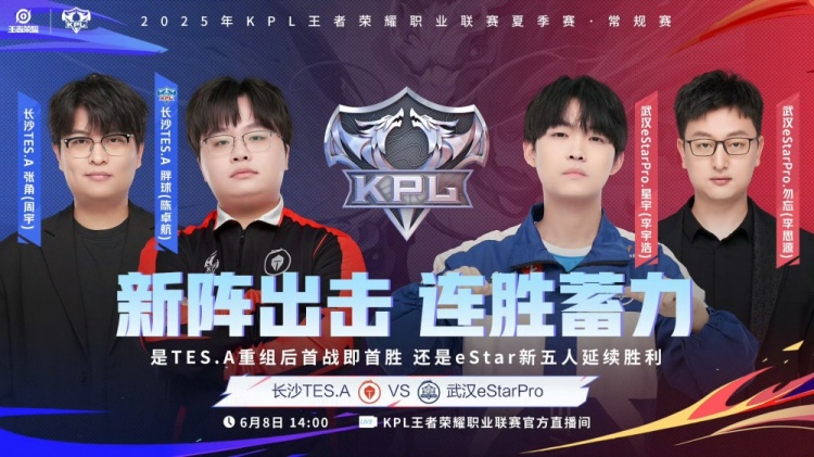 🎮KPL赛报：eStar 3-1 TES JDG 3-1 DYG拿首胜 狼队 3-0横扫EDG