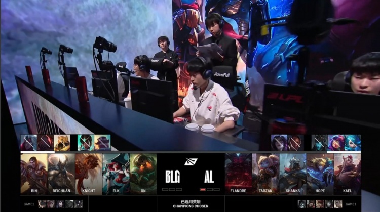 🎮阿Bin苍穹之跃雷霆万钧 knight神级封路Elk完美输出 BLG1-1AL