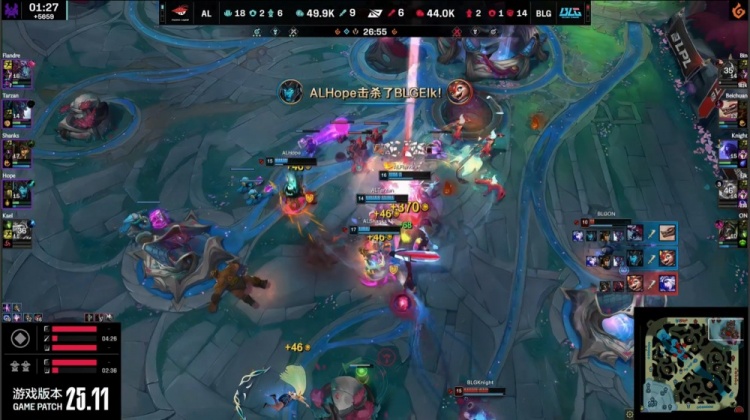 🎮王杰+Shanks双星闪耀！Elk小神龙难叠斩杀 AL完美决策拿赛点