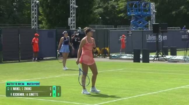 WTA250斯海尔托亨博斯站女双首轮：王欣瑜/郑赛赛战败，无缘晋级