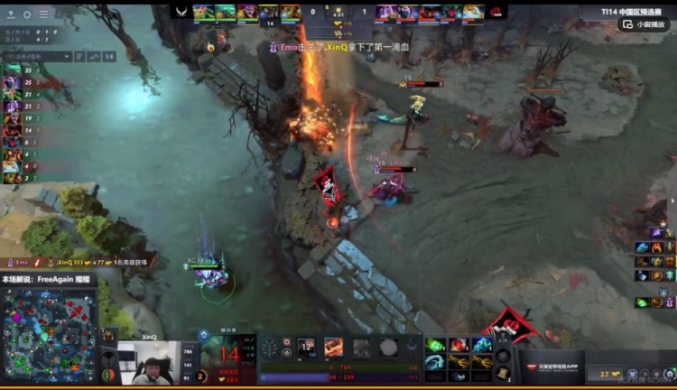 🎮YB精彩带球战术功亏一篑 Ame美杜莎暴力输出圣剑拆家XG拿赛点