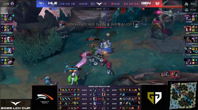 🎮战歌起！Chovy卡牌两黄变一红罚Zeka永恩出场 双方进决胜局