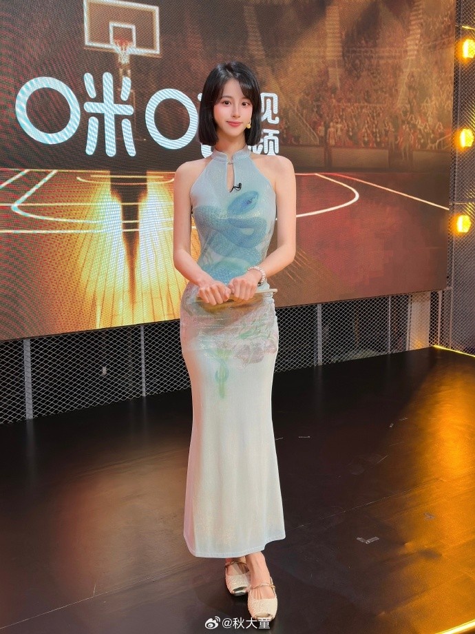 【体育资讯】美女主持人秋童晒照：今年的NBA总决赛是你的意难