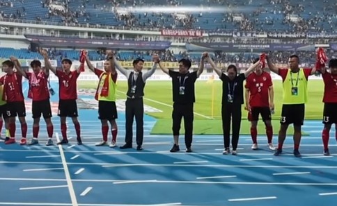 【有趣体育】败也爱你！淮安队遭遇3场不胜，球迷高呼“继续战斗