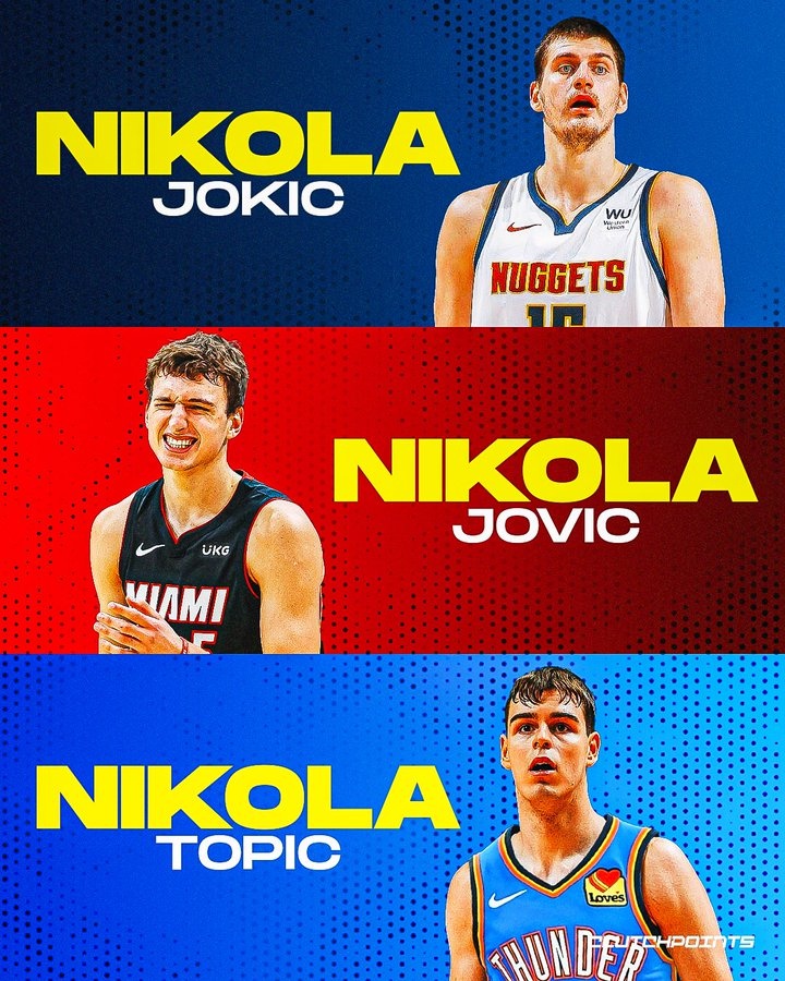 美媒调侃：5个塞尔维亚籍NBA球员3个叫尼科拉这种巧合几率大吗
