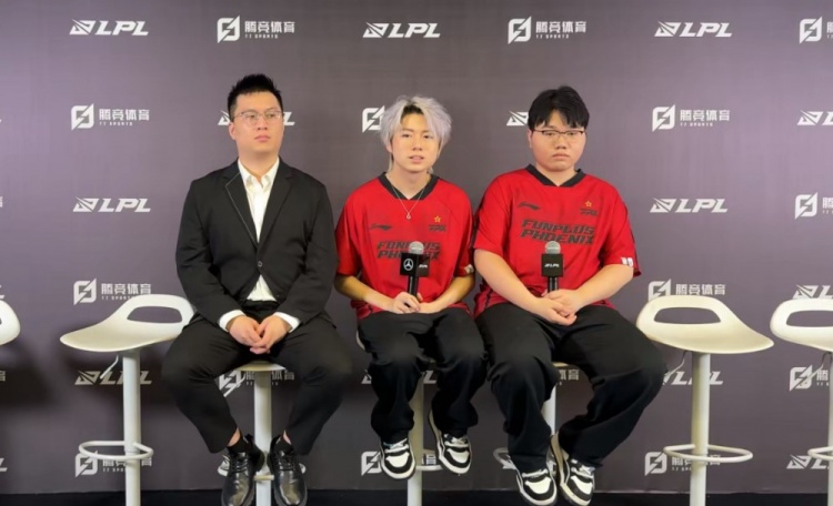 FPX賽后群訪銀河：比之前感覺更輕松了今天狀態(tài)沒有到特別好