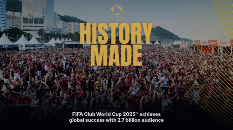  统计公布🔥FIFA官方：新世俱杯全球观众达27亿 现场人数约250万