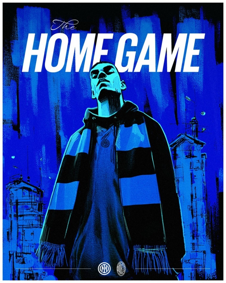 大战在即！米兰双雄发布海报预热德比战