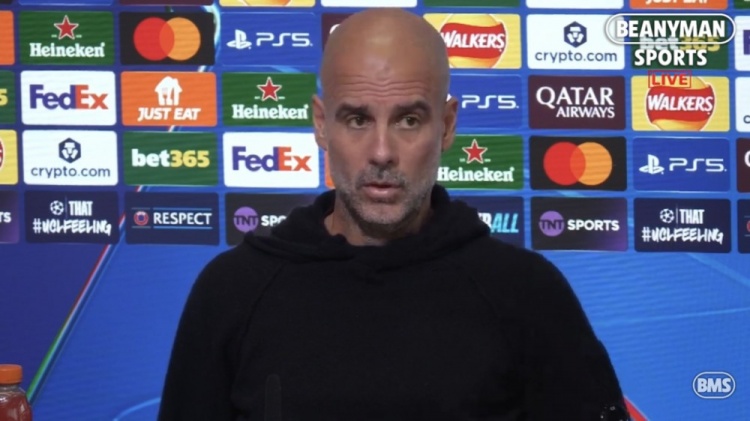 执教曼城欧冠百场，瓜帅：对俱乐部声望很重要 意识到自己老了