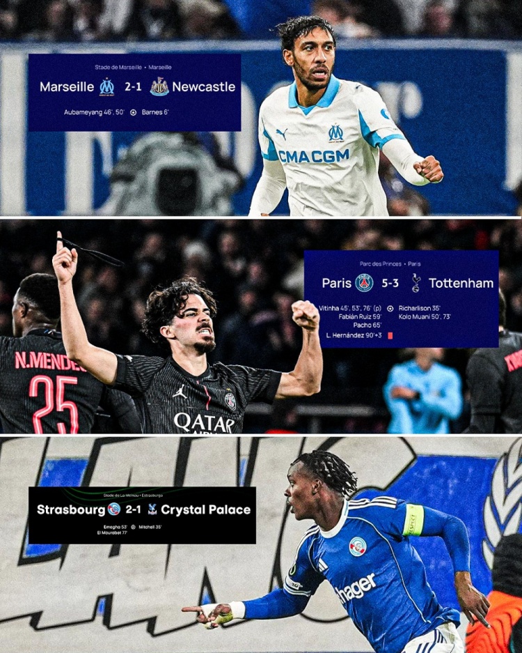 骄傲！本周三支法甲球队击败英超对手，法甲官方晒海报庆祝