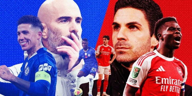 强势战绩！阿森纳在英超对切尔西已7场不败，近12次交锋只输1场