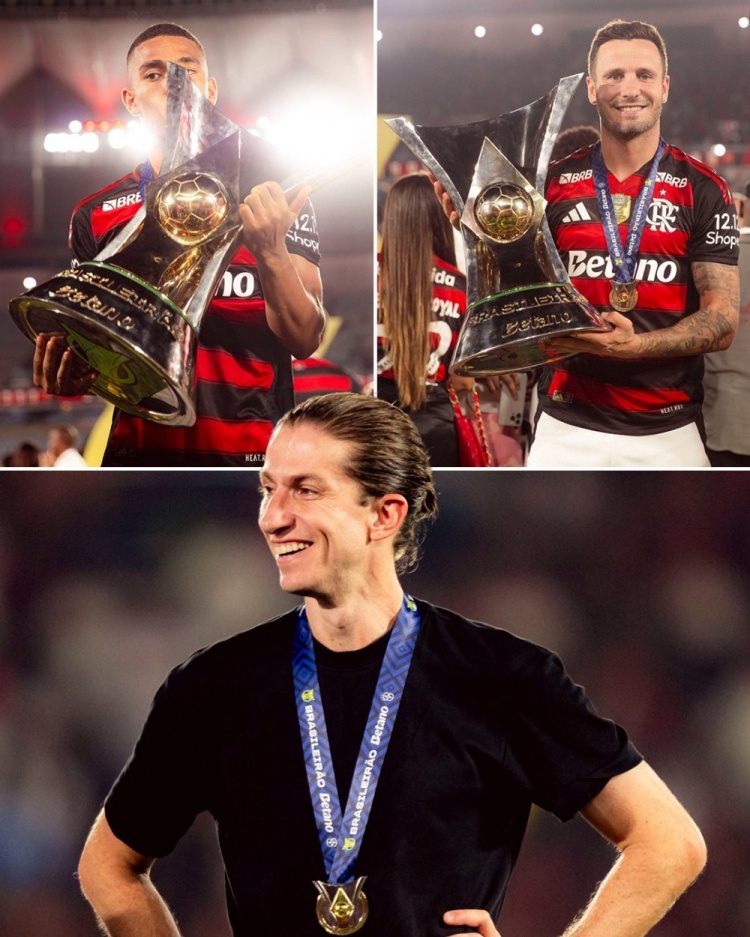 弗拉门戈赢得巴甲！马竞官方：祝贺费利佩、萨乌尔、利诺夺冠